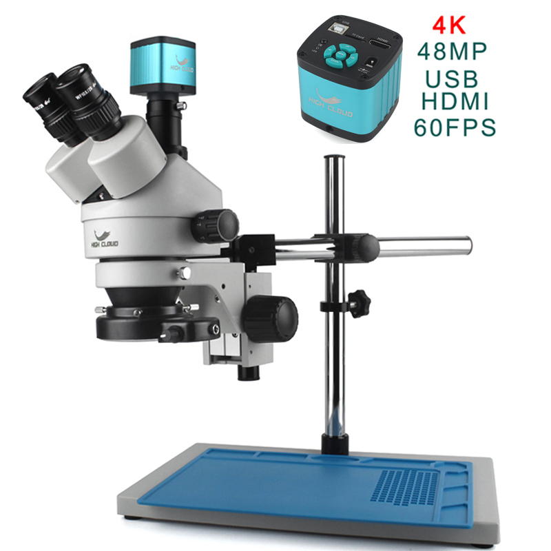 Simul-Focal Industrial Microscope 4K Hdmi - Juego de cámara HDMI 4K 48MP