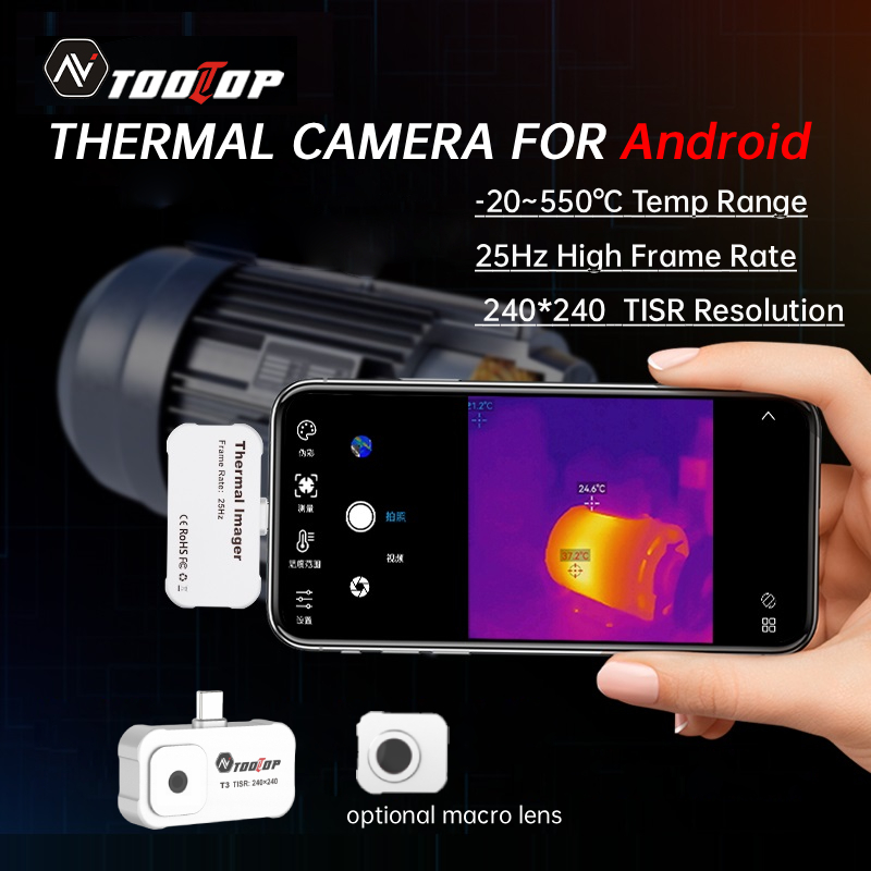Thermal Imaging Camera Pcb Repair - Cámara térmica infrarroja TOOLTOP T3 para