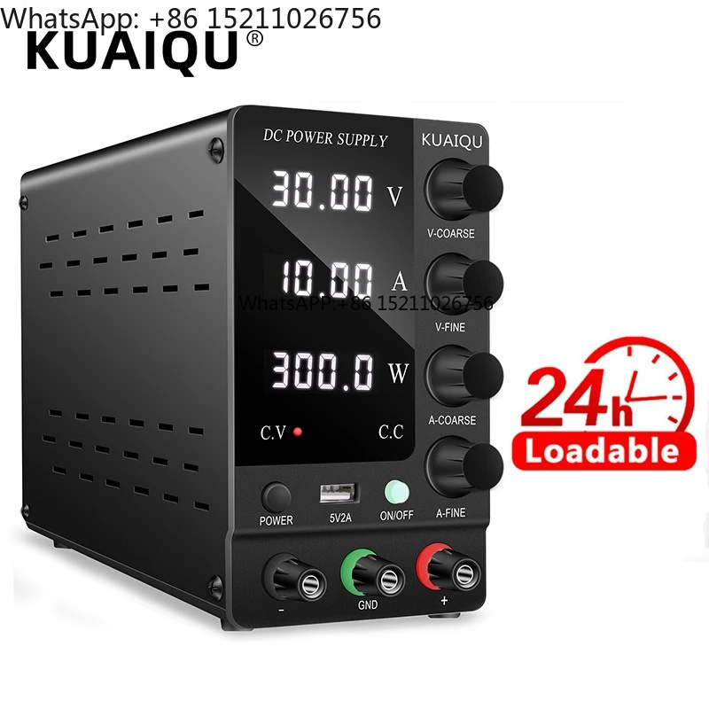 High Precision Dc Power Supply 30V 10A - Fuente de Alimentación Conmutada de Laboratorio