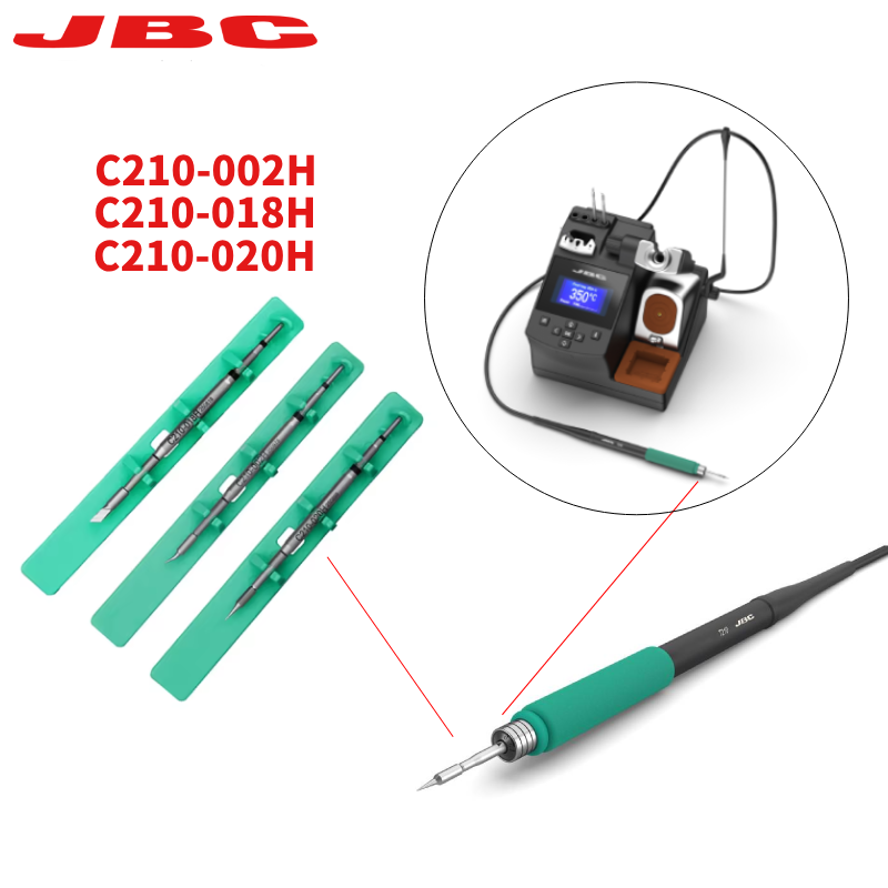 C210 Precision Soldering Station - Puntas de soldadura 100% originales JBC