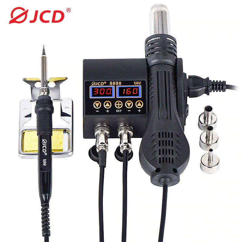 2 In 1 Soldering Rework Station 750W - Pistola de aire caliente 2 en