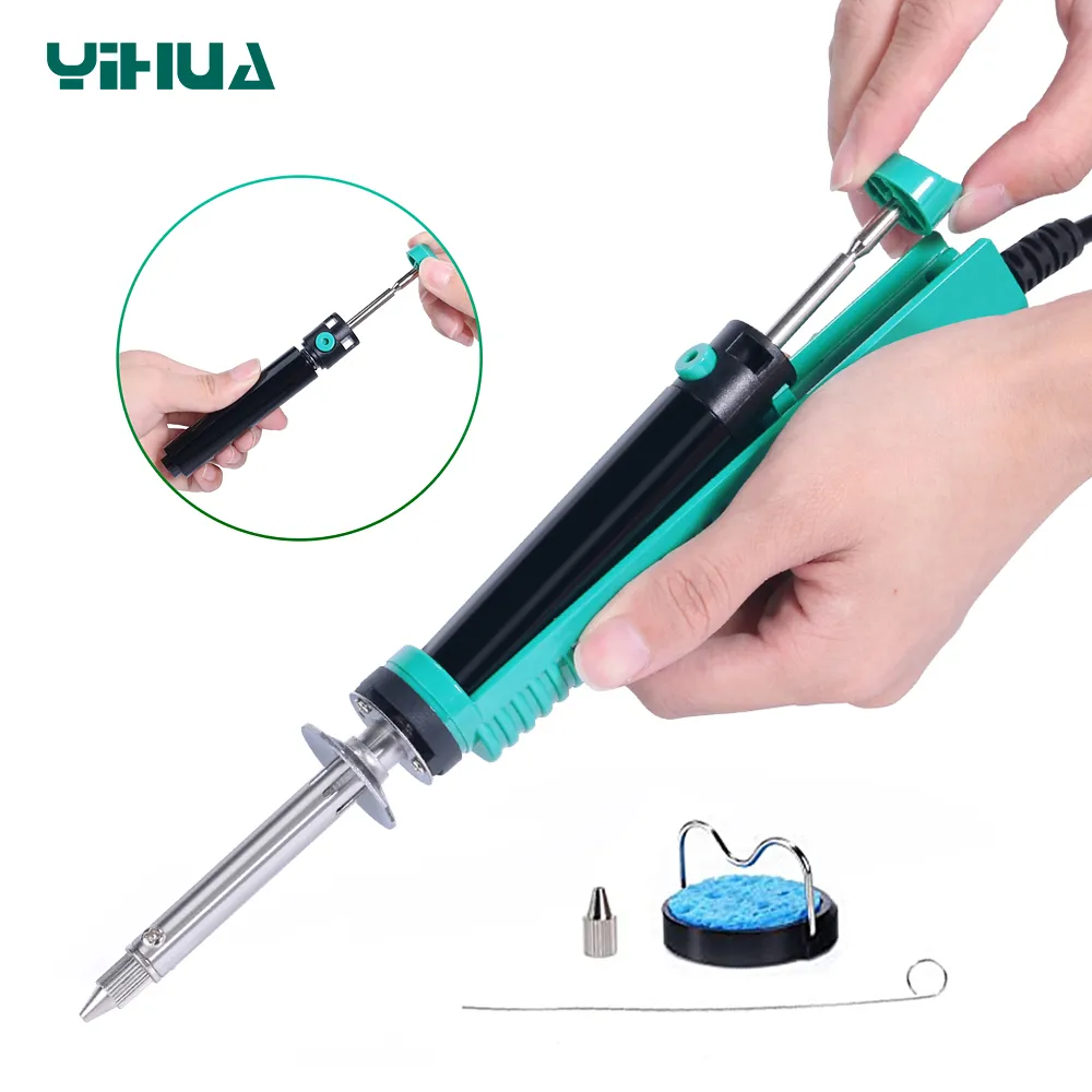 Desoldering Pump Electric Vacuum Station - YIHUA 929D-V 30W Bomba desoldadora eléctrica,