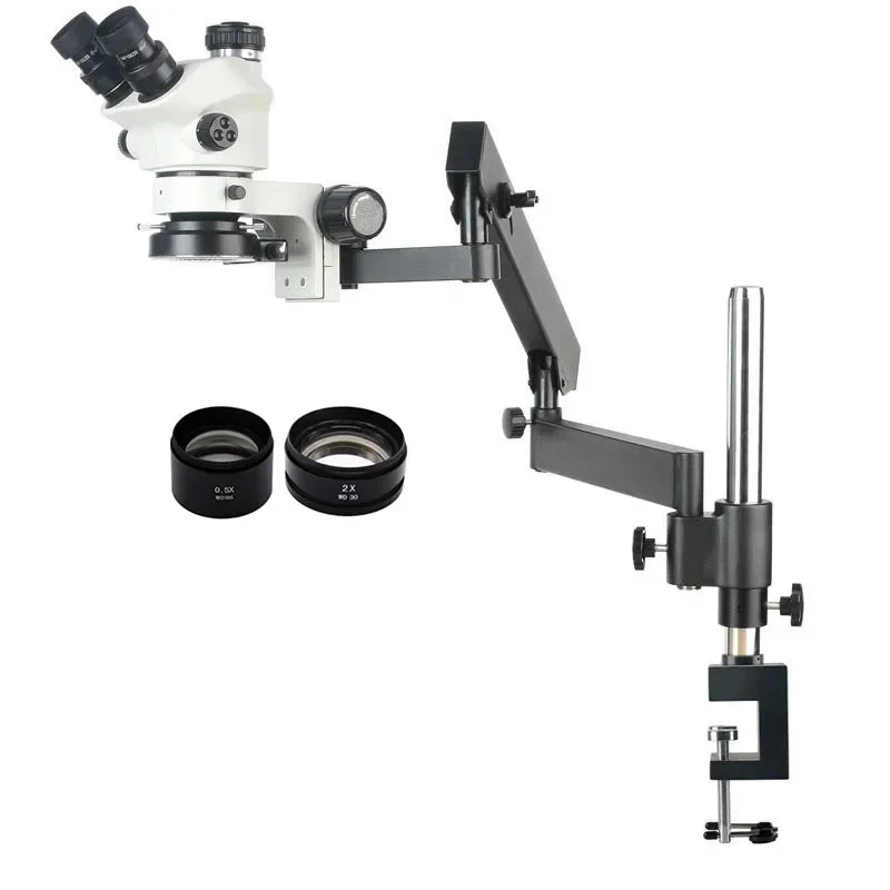 Articulating Arm Boom Stand Microscope - Nuevo Microscopio Estéreo Trinocular 2026 con