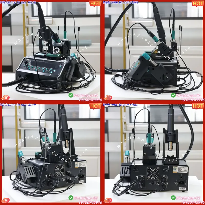 Desoldering Pump Electric Vacuum Station - Estación de Soldadura 5 en 1