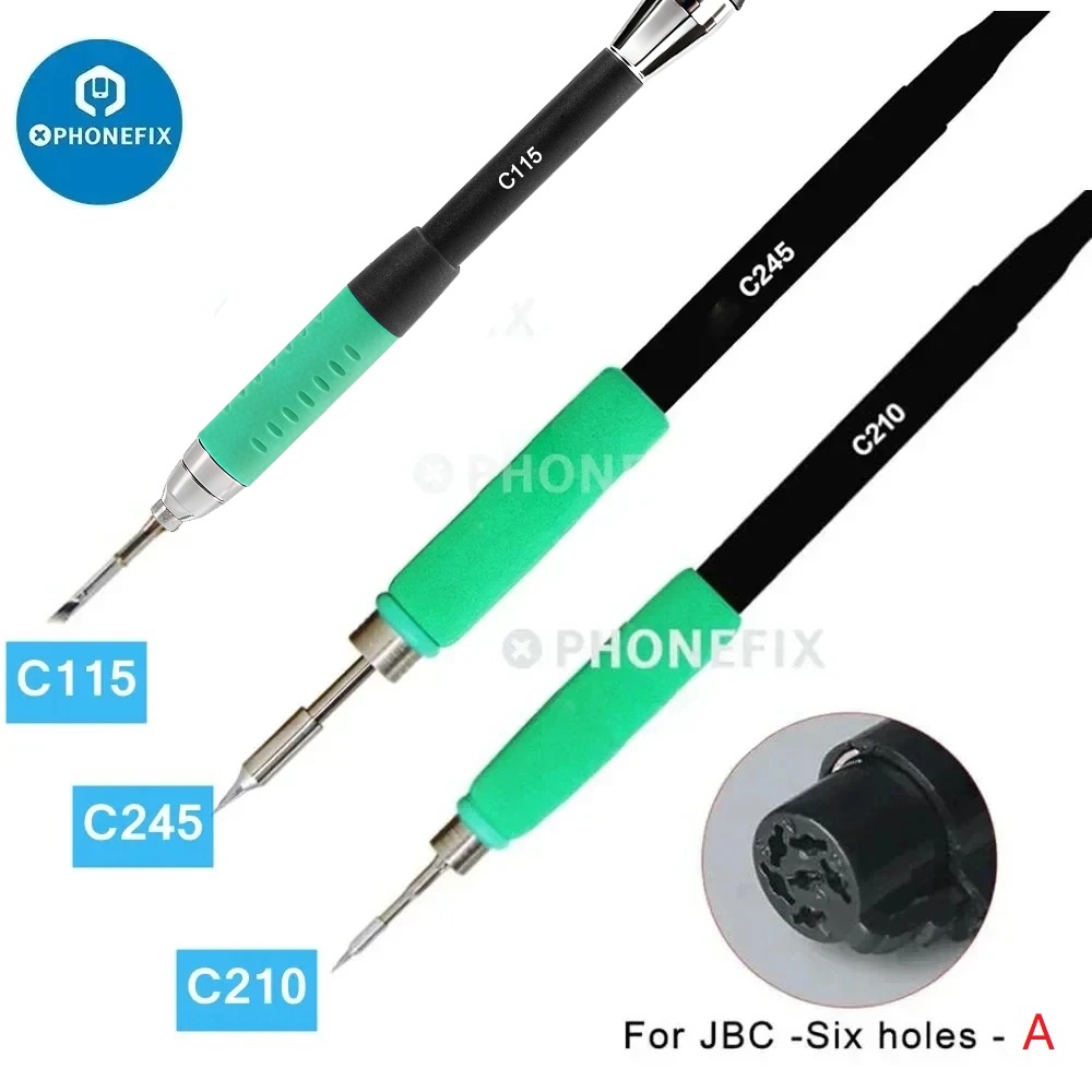 C210 Precision Soldering Station - Mango de pistola para soldar Universal