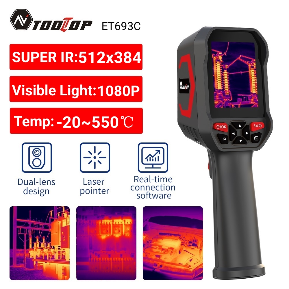 Thermal Imaging Camera Pcb Repair - Cámara Térmica TOOLTOP ET693C Super IR