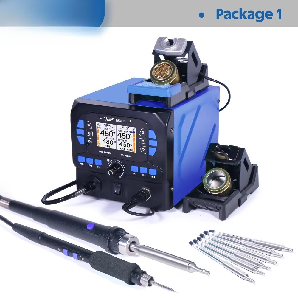 Estación de retrabajo 992D-II  - C210 Precision Soldering Station reseña y precio