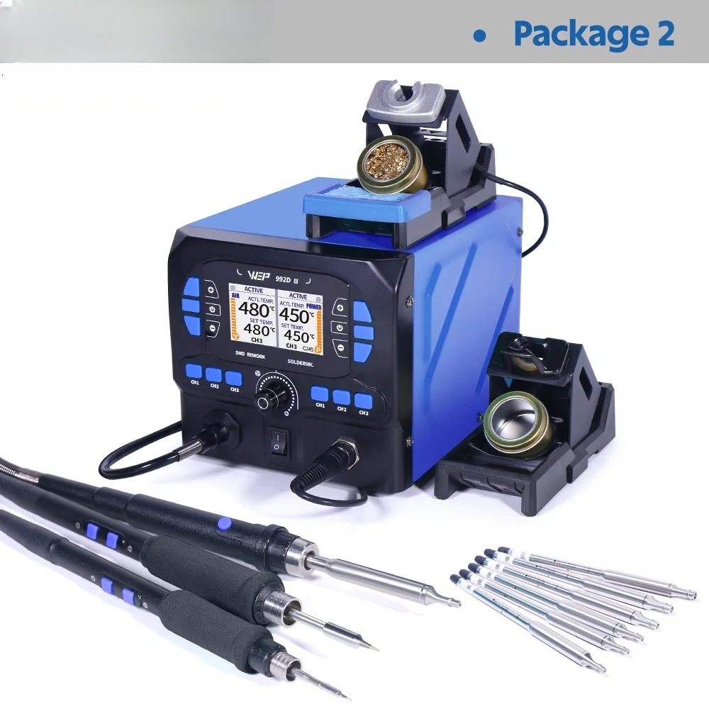 Estación de retrabajo 992D-II  - C210 Precision Soldering Station reseña y precio