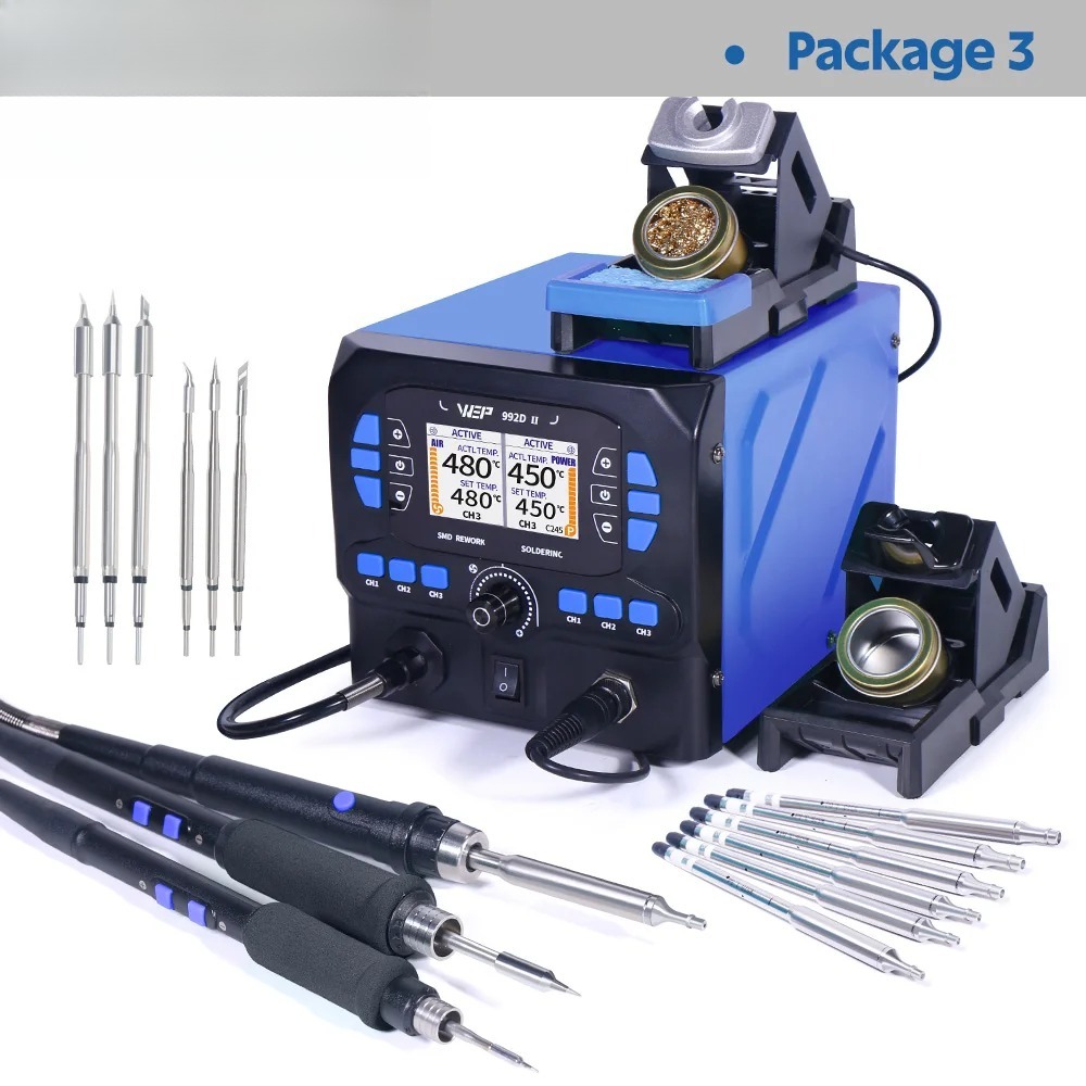 Estación de retrabajo 992D-II  - C210 Precision Soldering Station reseña y precio