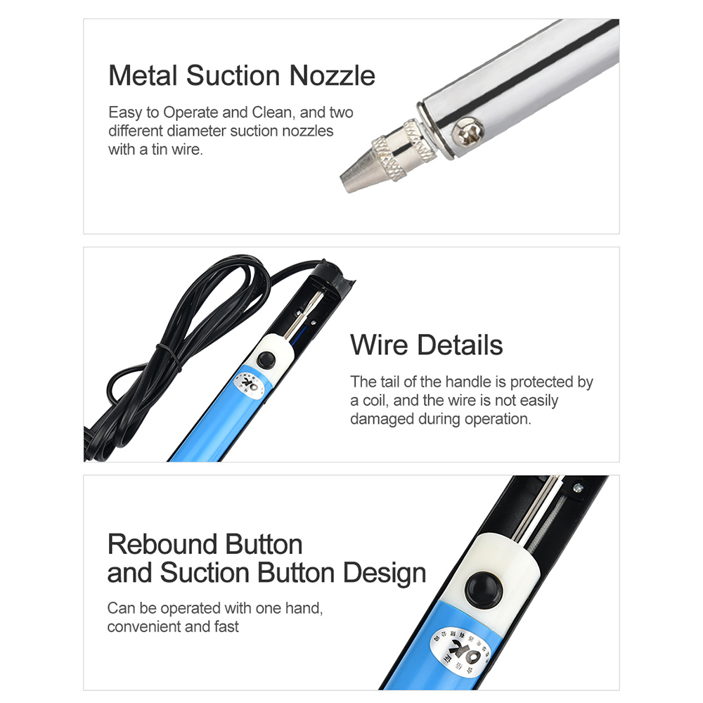 AC 110V/220V pluma eléctrica c - Desoldering Pump Electric Vacuum Station reseña y precio