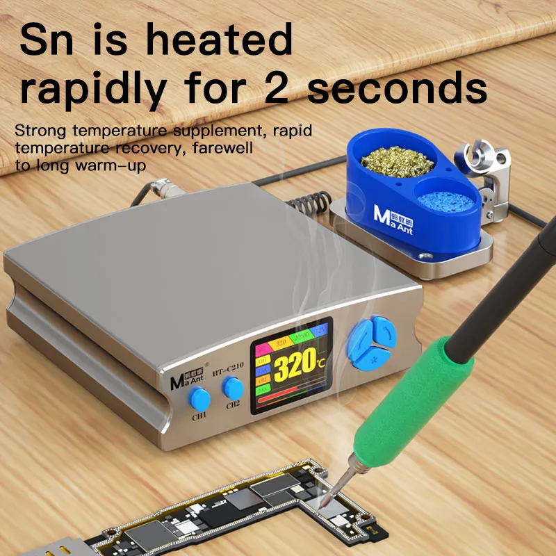 MaAnt-Estación de soldadura de - C210 Precision Soldering Station reseña y precio
