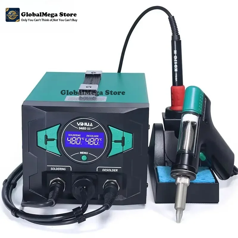 Estación de Desoldadura Eléctr - Desoldering Pump Electric Vacuum Station reseña y precio