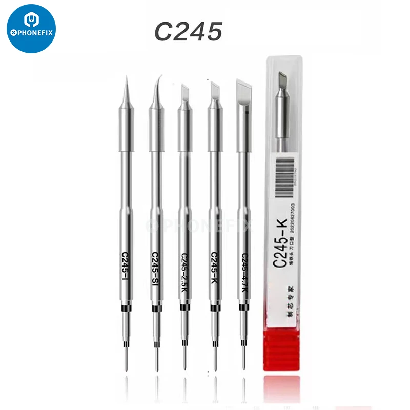 Puntas de pistola para soldar  - C115 Nano Soldering Iron Station reseña y precio