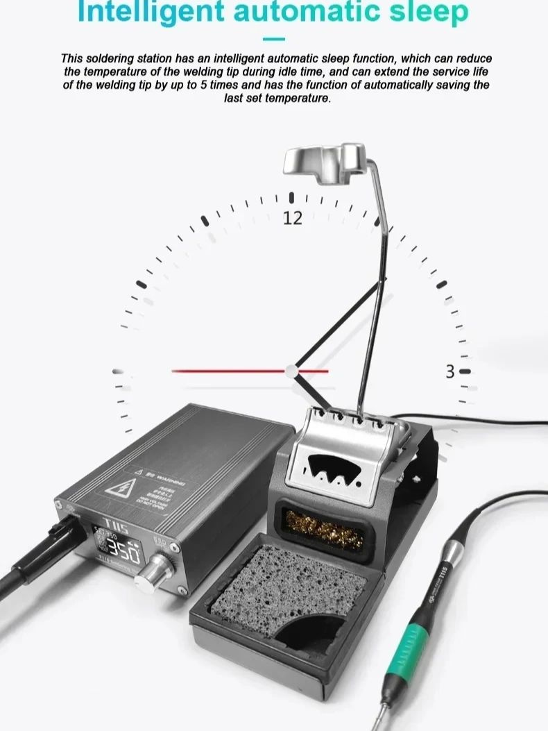 Estación de Soldadura Eléctric - C115 Nano Soldering Iron Station reseña y precio