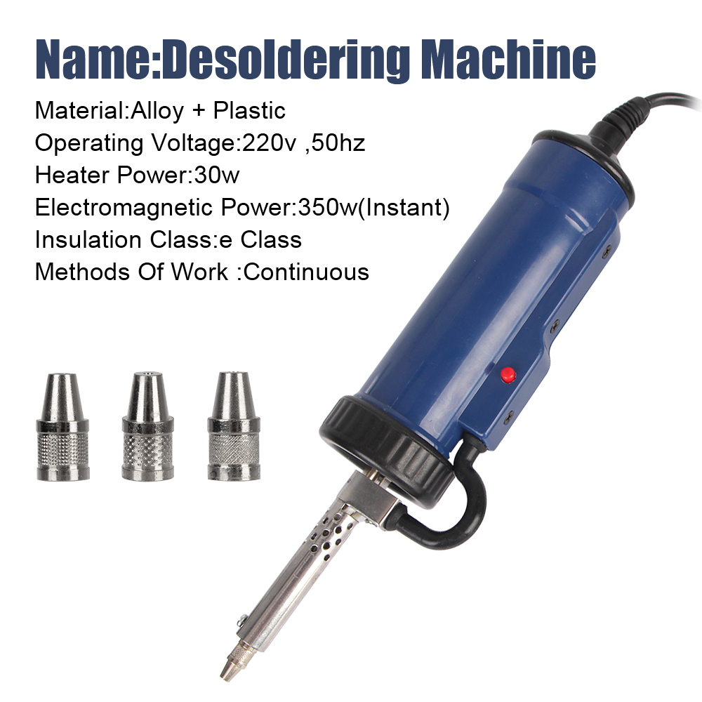 Aspiradora con ventosa de esta - Desoldering Pump Electric Vacuum Station reseña y precio