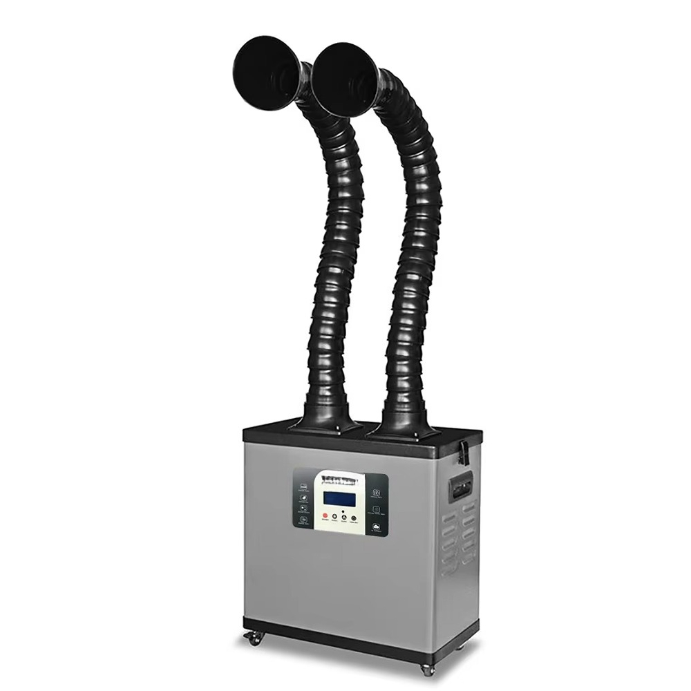 Extractor de humo de soldadura - Fume Extractor Soldering Dual Arm reseña y precio