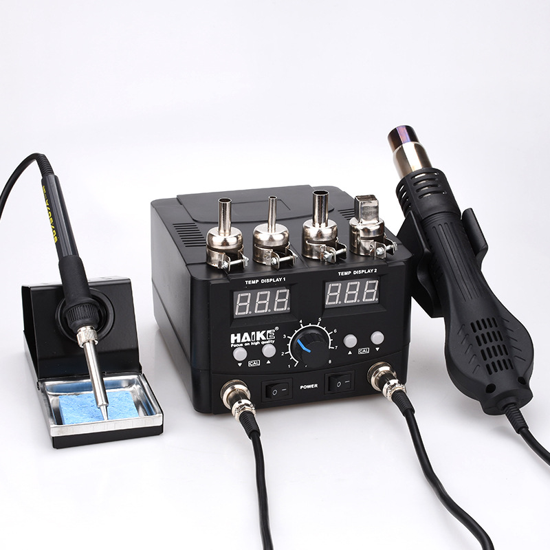 Estación de soldadura Digital  - 2 In 1 Soldering Rework Station 750W reseña y precio