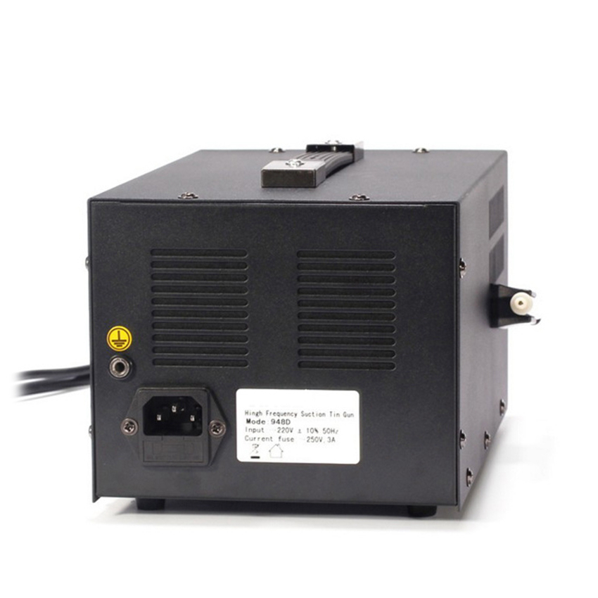 948D - Bomba de soldadura eléc - Desoldering Pump Electric Vacuum Station reseña y precio