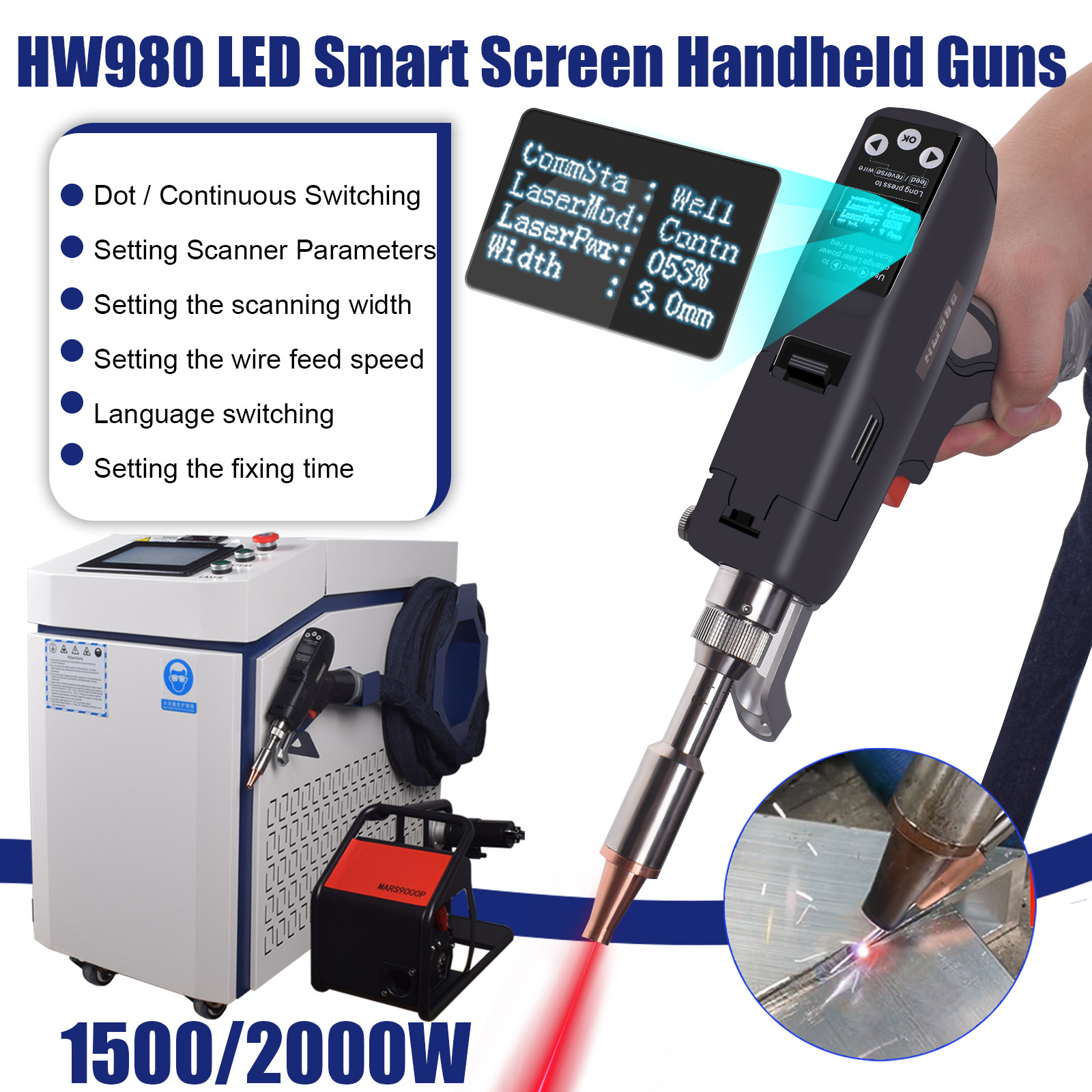 Soldadora Láser de Fibra Portá - Laser Soldering Machine Handheld reseña y precio