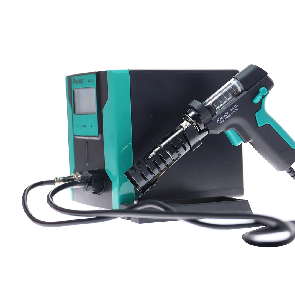 Estación de desoldadura eléctr - Desoldering Pump Electric Vacuum Station reseña y precio