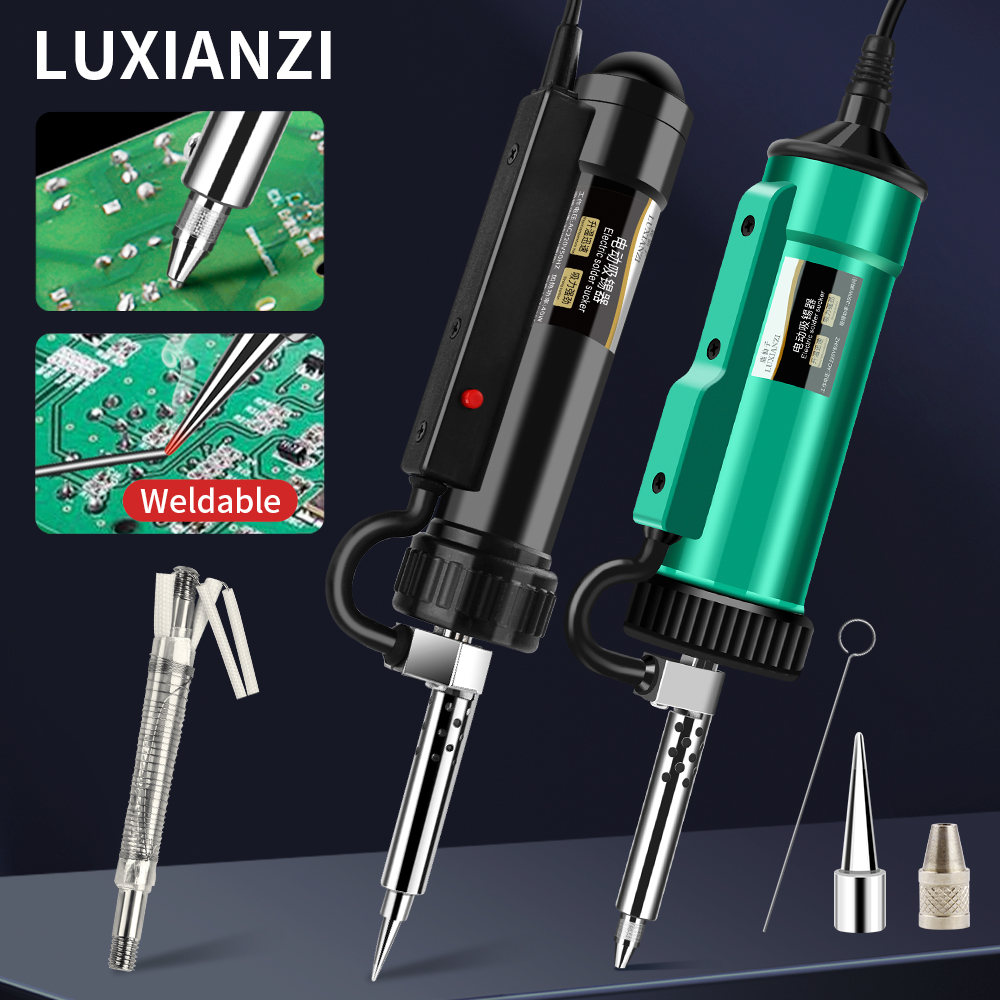 LUXIANZI Nuevo Soldador Eléctr - Desoldering Pump Electric Vacuum Station reseña y precio