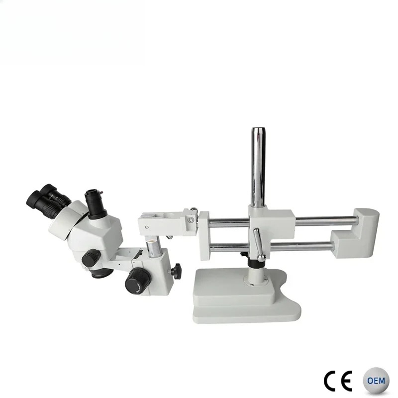 Microscopio Trinocular Estéreo - Trinocular Stereo Microscope 7X-45X reseña y precio