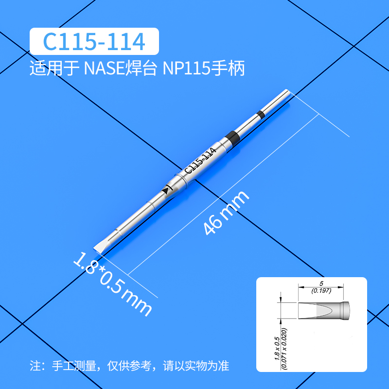 Puntas de soldador C115 para e - C115 Nano Soldering Iron Station reseña y precio
