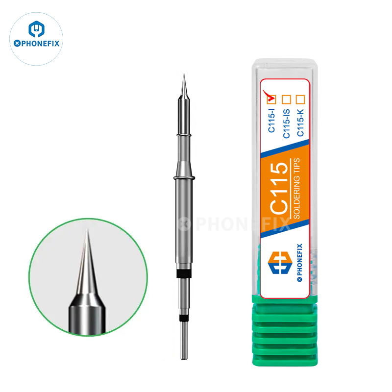Puntas de pistola para soldar  - C115 Nano Soldering Iron Station reseña y precio