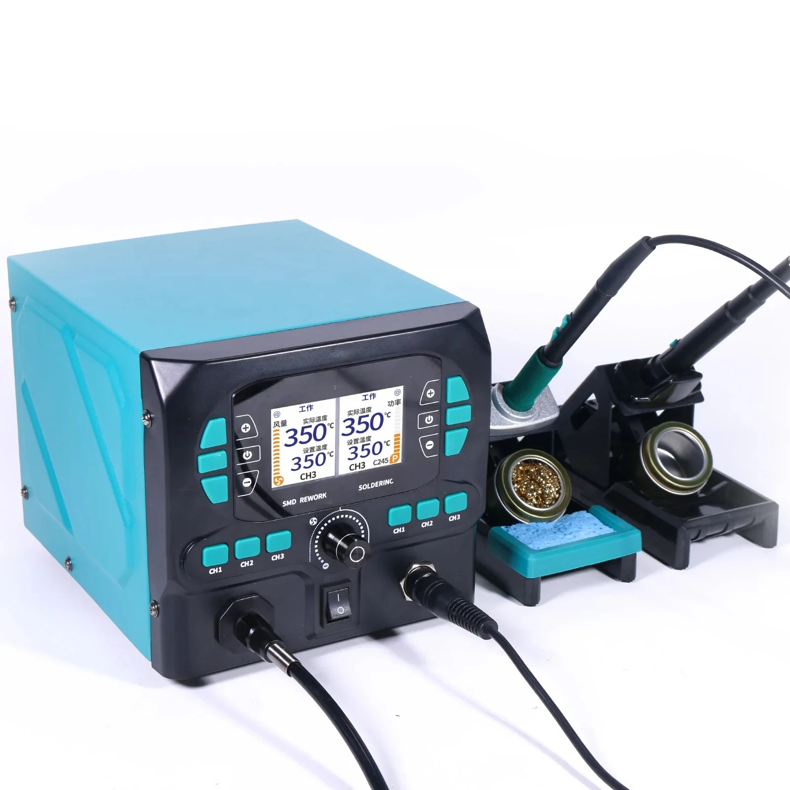 Herramienta 992D-II 2 en 1, Na - C210 Precision Soldering Station reseña y precio