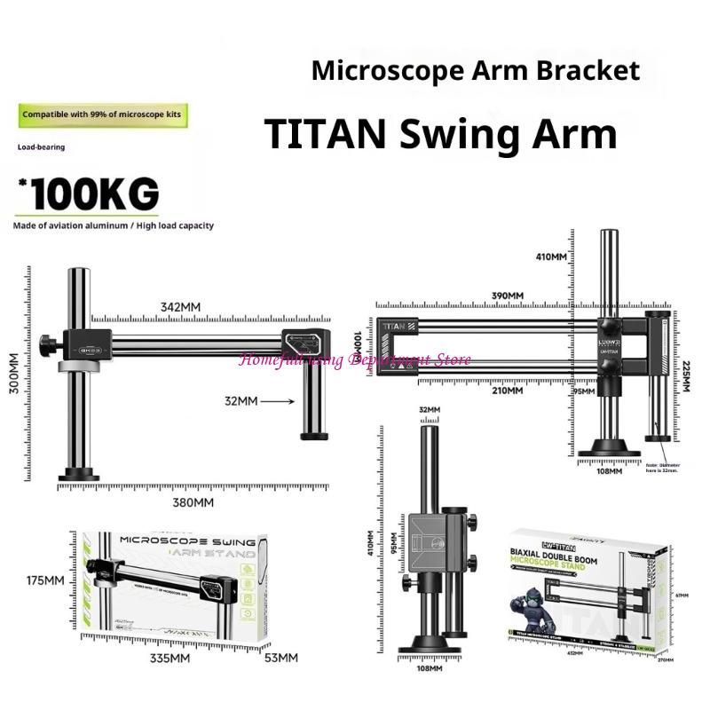 Soporte brazo articulado labor - Articulating Arm Boom Stand Microscope reseña y precio