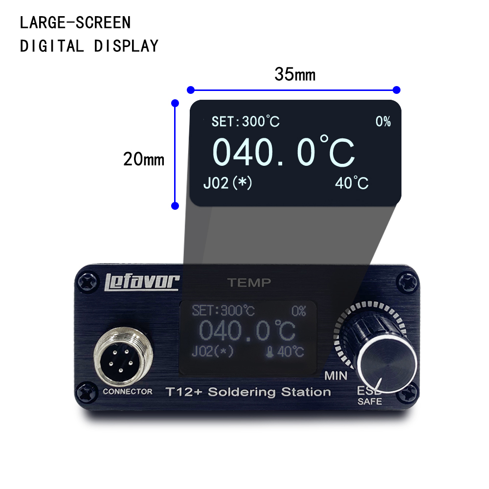 Estación de soldadura T12 +, s - T12 Soldering Station Oled reseña y precio